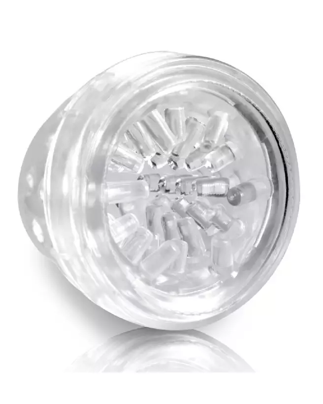 Image du Masturbateur Mega-Bator Mouth Red/Clear par Pipedream Extreme Toyz, stimulation réaliste-5