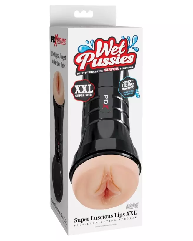 Image du Masturbateur PDXE WetP Luscious Lips XXL L de Pipedream Extreme Toyz-1