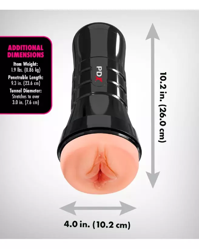 Image du Masturbateur PDXE WetP Luscious Lips XXL L de Pipedream Extreme Toyz-6