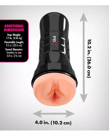 Image du Masturbateur PDXE WetP Luscious Lips XXL L de Pipedream Extreme Toyz-6