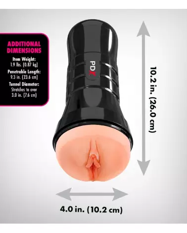 Photo du masturbateur PDXE WetP Super Juicy XXL Lig de Pipedream Extreme Toyz, sensation réaliste-6