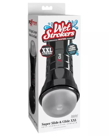 Masturbateur PDXE WetStroker Slide XXL Fros de Pipedream Extreme Toyz pour sensations intenses-1