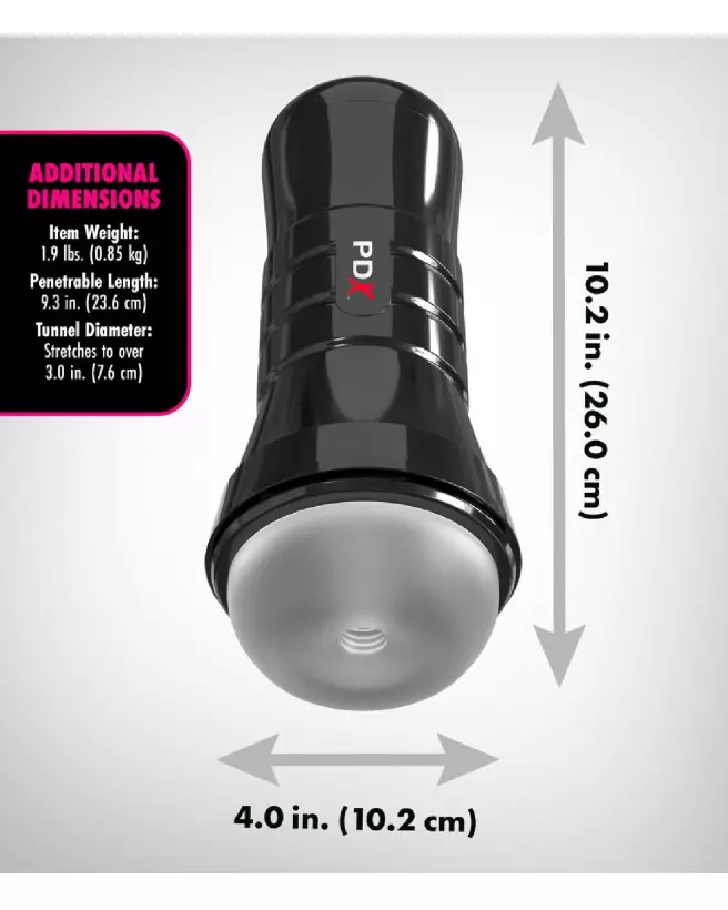 Masturbateur PDXE WetStroker Slide XXL Fros de Pipedream Extreme Toyz pour sensations intenses-5