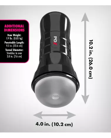 Masturbateur PDXE WetStroker Slide XXL Fros de Pipedream Extreme Toyz pour sensations intenses-5