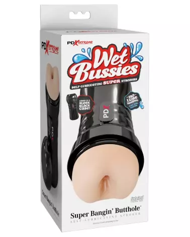 Masturbateur WetBussies Super Banging Butth de Pipedream Extreme Toyz, sensation réaliste et plaisir intense-1