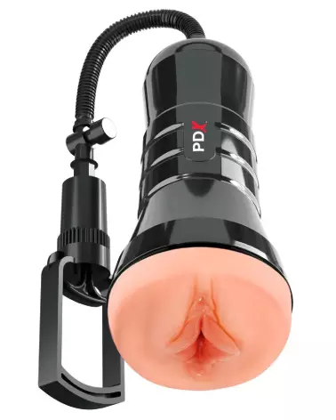 Masturbateur PDXE WetP SuperSucker XXL de Pipedream en action-2