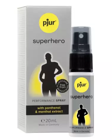 Pjur Superhero 20ml pour retarder l'éjaculation-1