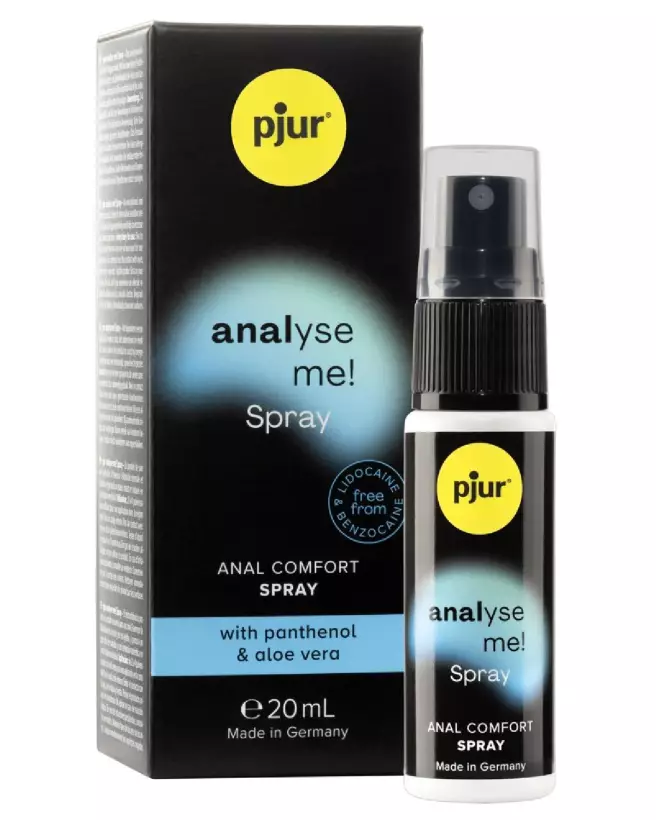 Image du lubrifiant Pjur Analyse Me 20 ml pour confort anal optimal-1