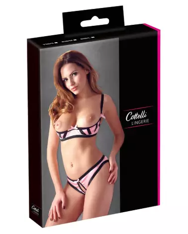 Shelf Bra Set 75B/S de Cottelli Lingerie en ensemble de lingerie élégant-1