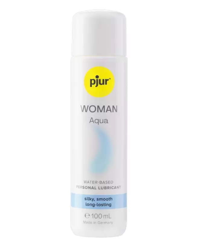 Lubrifiant à base d'eau Pjur Woman AQUA 100 ml pour hydratation et confort optimal-1
