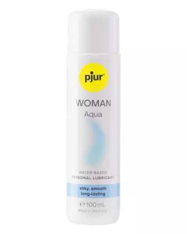 Lubrifiant à base d'eau Pjur Woman AQUA 100 ml pour hydratation et confort optimal-1