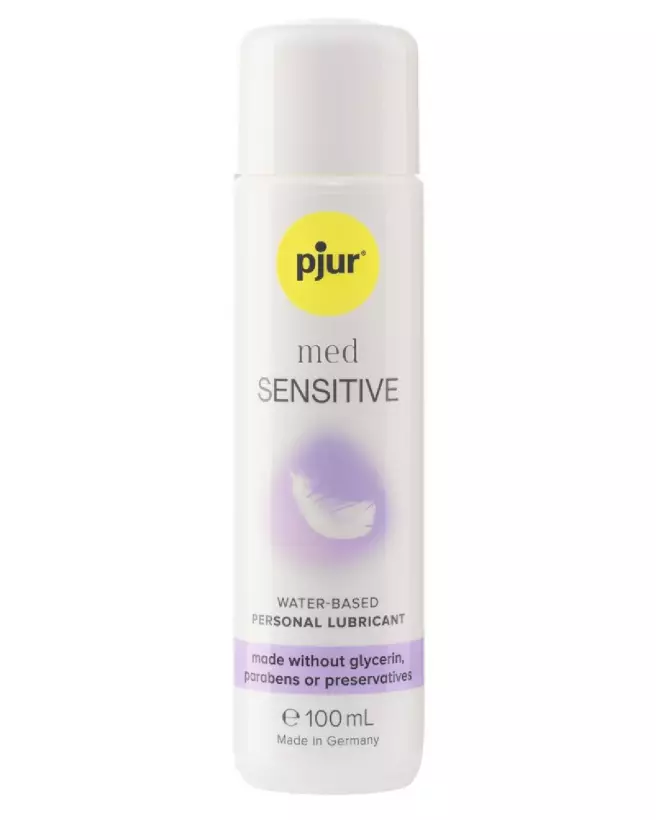 Image du lubrifiant pjur Med Sensitive Glide 100ml à base d'eau pour peaux sensibles-2