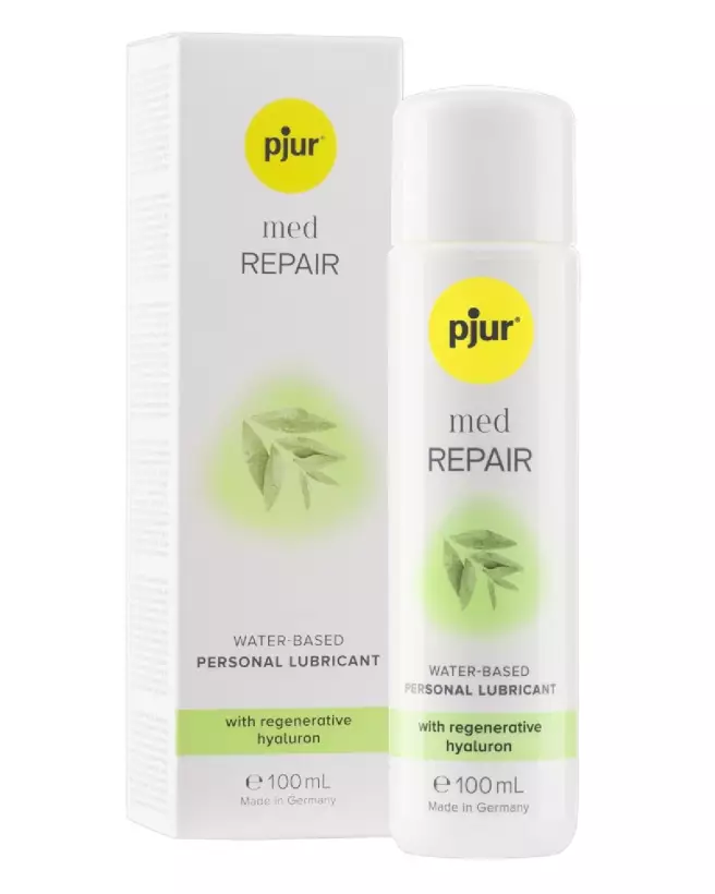 Pjur Med Repair Glide 100 ml lubrifiant à base d'eau hydratant pour peaux sensibles-1