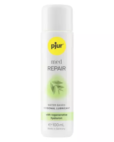 Pjur Med Repair Glide 100 ml lubrifiant à base d'eau hydratant pour peaux sensibles-2