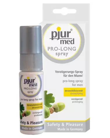 Spray retardateur Pjur med Pro-Long 20 ml pour améliorer l'endurance-4