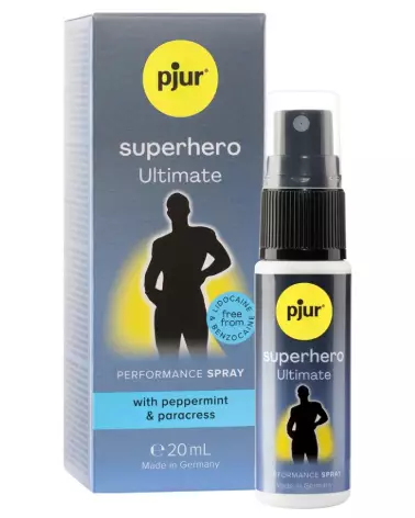 Image du spray retardateur pjur superhero UltimateSpray20 pour améliorer l’endurance-1