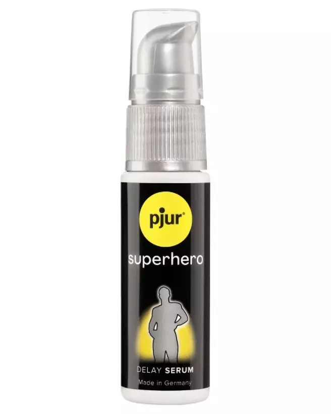 Image du serum Superhero Delay 20 ml de Pjur pour retarder l'éjaculation-2