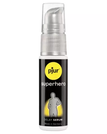 Image du serum Superhero Delay 20 ml de Pjur pour retarder l'éjaculation-2