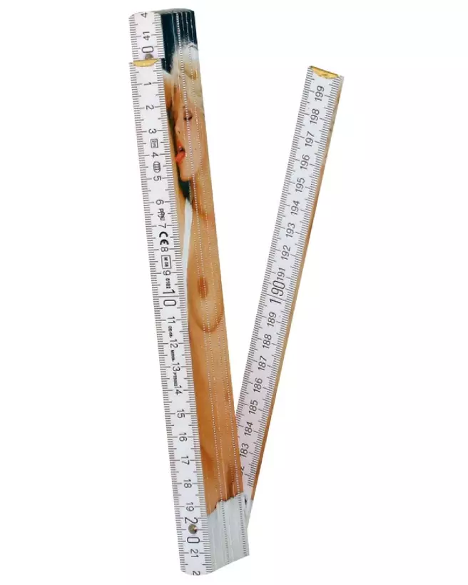 Règle pliable pour mesurer pénis Funny Measures, accessoire humoristique-2