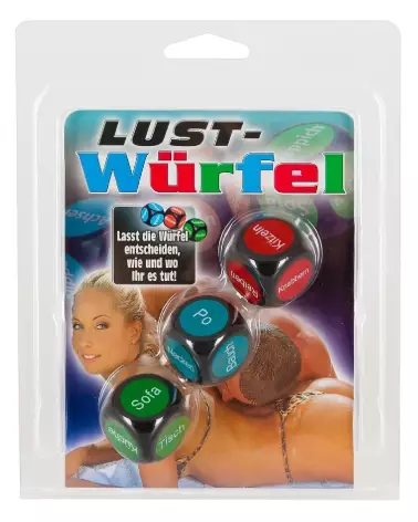 Image du jeu de dés Pleasure Dice German pour soirées ludiques-1