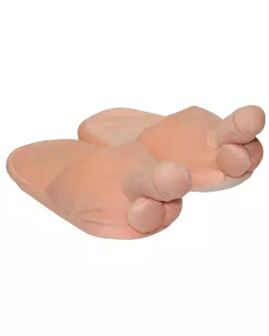 Chaussons en forme de sexe pour cadeau humoristique et original-2