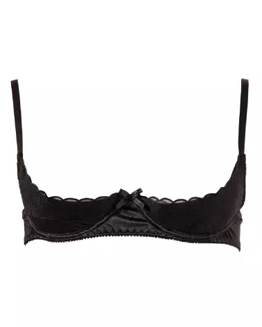 Image de soutien-gorge Basic Shelf Bra noir par Cottelli LINGERIE, confort et élégance-4