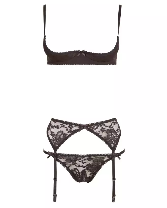 Photo du Shelf Bra Set de Cottelli Lingerie, lingerie séduisante et confortable-4