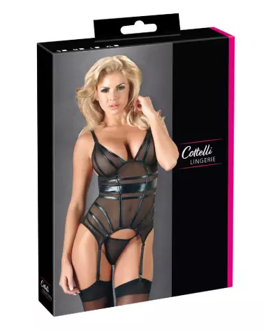 Photo de la guêpière Cami Suspender par Cottelli Lingerie, élégante et séduisante-1