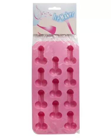 Bac à glaçons Willy Ice Tray en forme de pénis pour soirées humoristiques-1