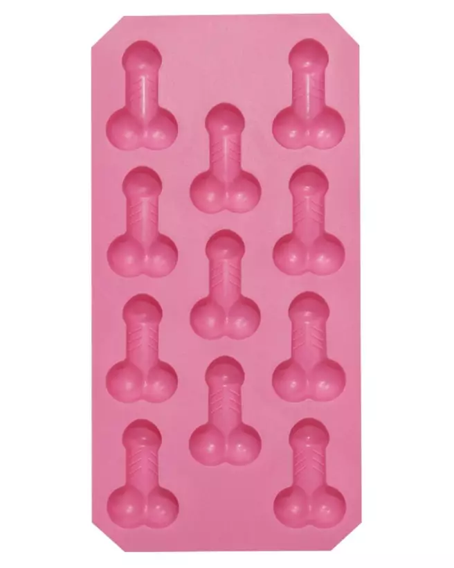 Bac à glaçons Willy Ice Tray en forme de pénis pour soirées humoristiques-3