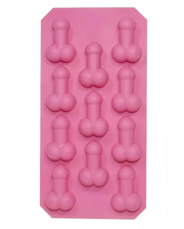 Bac à glaçons Willy Ice Tray en forme de pénis pour soirées humoristiques-4
