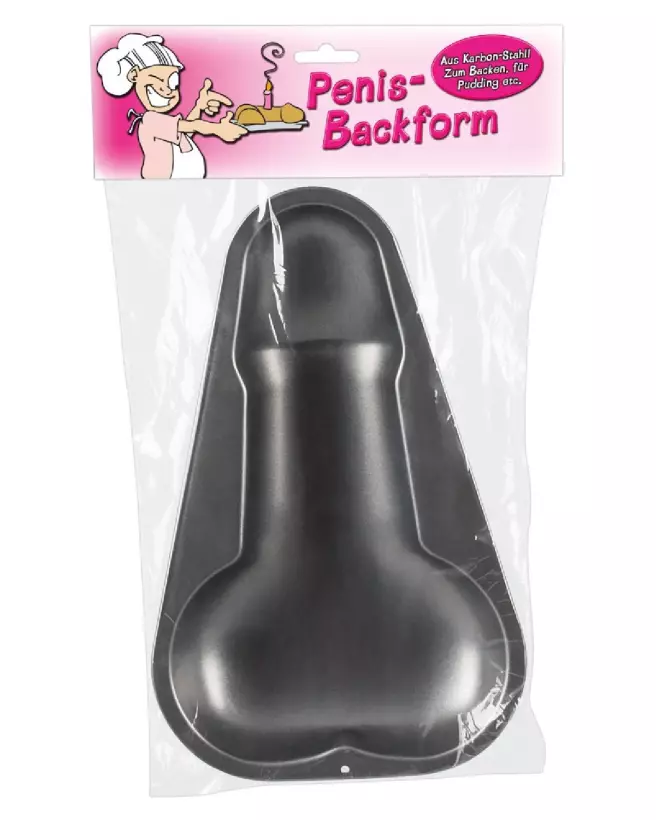 Moule à gâteau en forme de pénis pour soirées humoristiques-1
