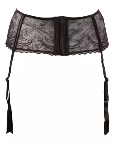Porte-jarretelles noir Cottelli Lingerie élégant et confortable-5