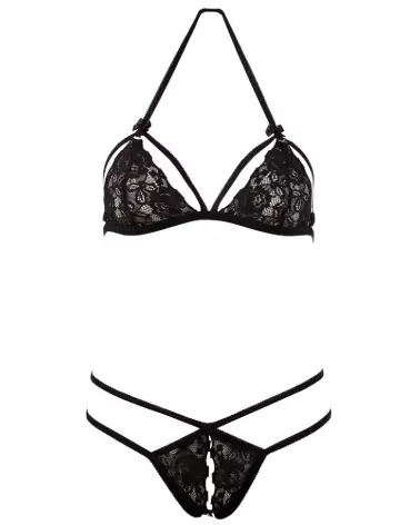 Photo de l'Ensemble Lace Set Noir Cottelli LINGERIE, élégance et style en lingerie fine-7