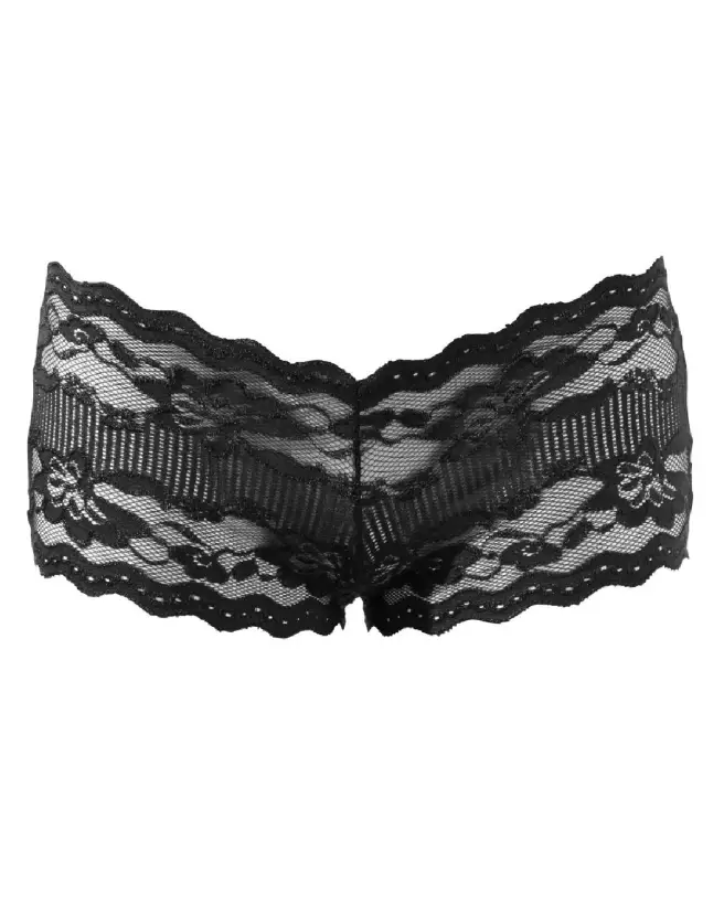 Image Panties Black Cottelli Lingerie - lingerie confortable et élégante-4