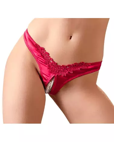 Image du String Pearls Red par Cottelli Lingerie - Lingerie élégante et séduisante-2