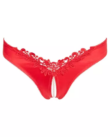 Image du String Pearls Red par Cottelli Lingerie - Lingerie élégante et séduisante-6
