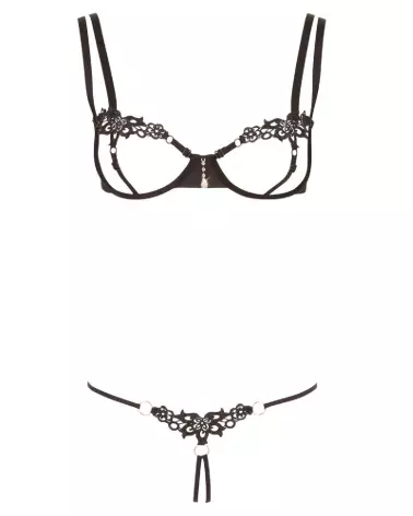 Photo de l'ensemble Bra Set Minimalistic par Cottelli LINGERIE, design élégant et minimaliste-7