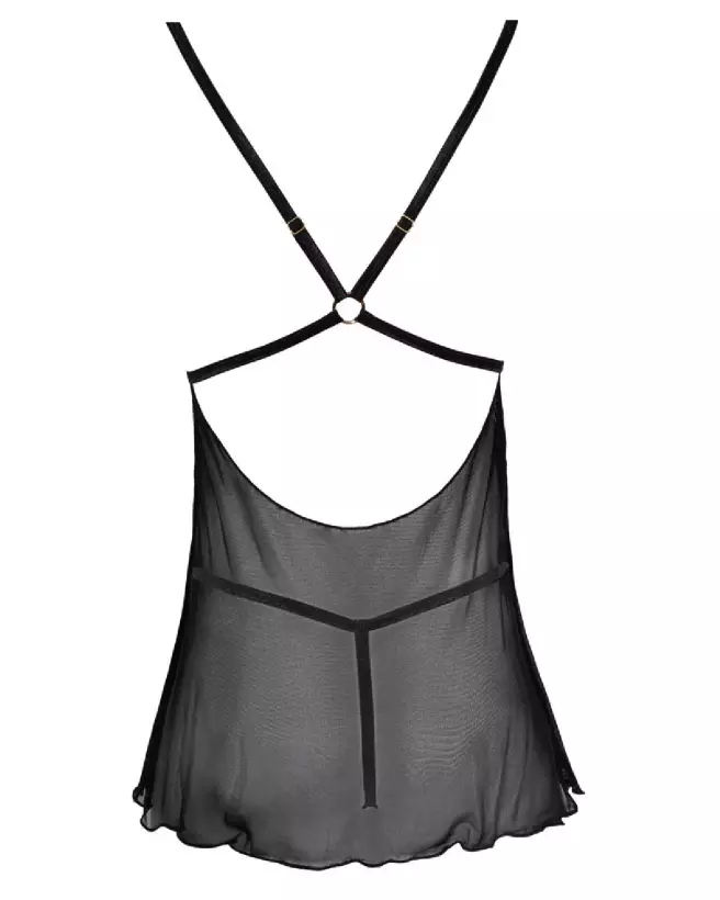 Nuisette Baby Doll Ring de Cottelli LINGERIE, élégance et confort en lingerie féminine-6