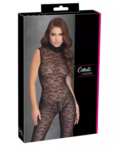 Jumpsuit Lace de Cottelli LINGERIE en dentelle élégante-1