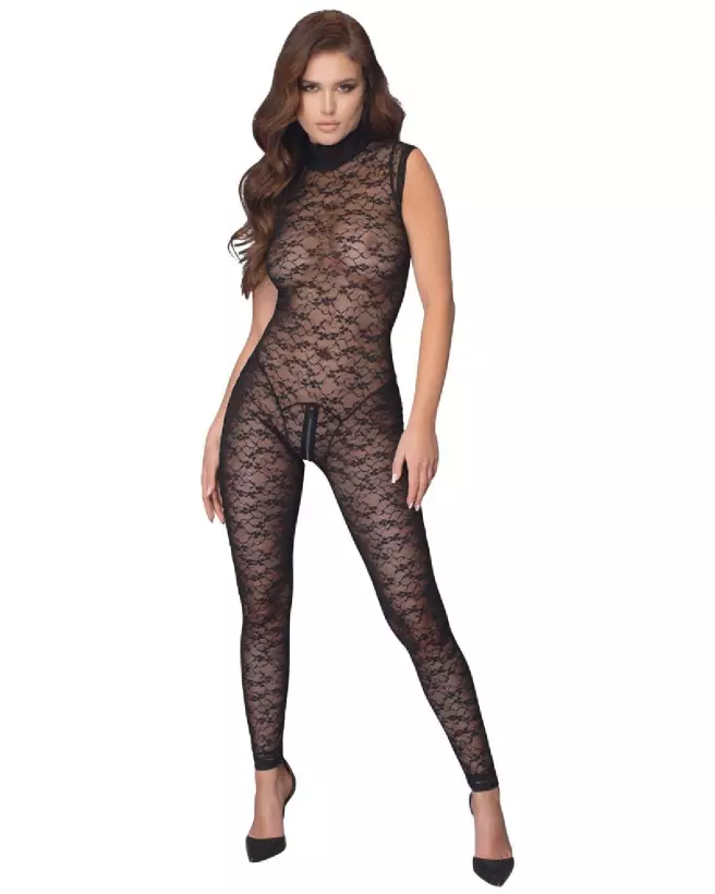 Jumpsuit Lace de Cottelli LINGERIE en dentelle élégante-2