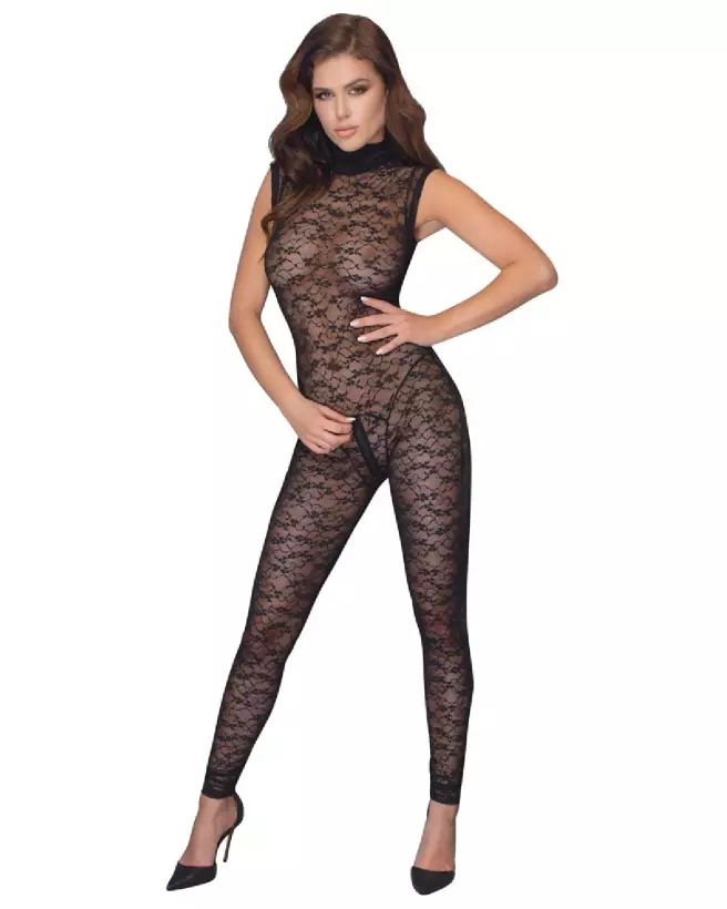 Jumpsuit Lace de Cottelli LINGERIE en dentelle élégante-3