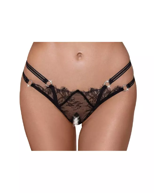 Crotchless string de Cottelli Lingerie pour une allure élégante et séduisante-2