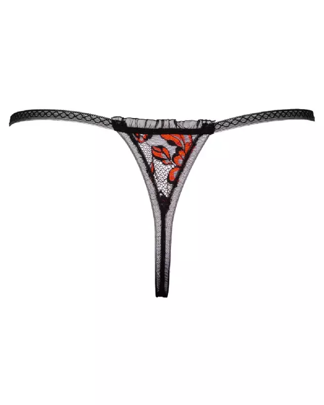 String Perles Ouvert Cottelli Lingerie - Lingerie Sexy et Érotique-6
