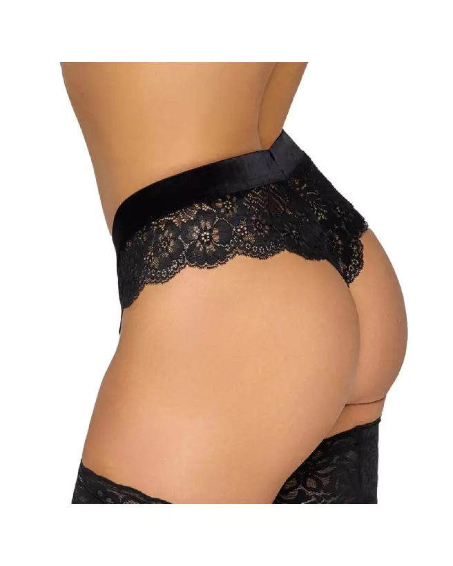 Image du Panties with Chain de Cottelli Lingerie, culotte élégante avec détail chaîne-3