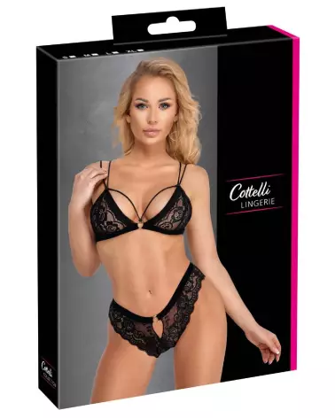 Photo de l'ensemble Bra Set Lace de Cottelli LINGERIE en dentelle élégante-1