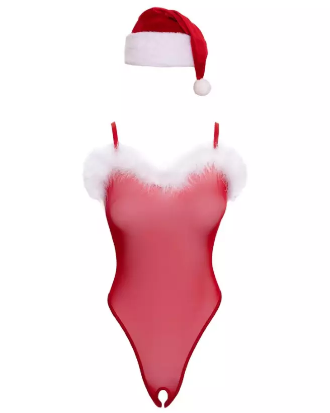 Costume sexy Noël Cottelli LINGERIE X-Mas Body and Hat-7