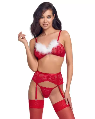 Costume sexy X-Mas Bra Set de Cottelli LINGERIE pour Noël-2