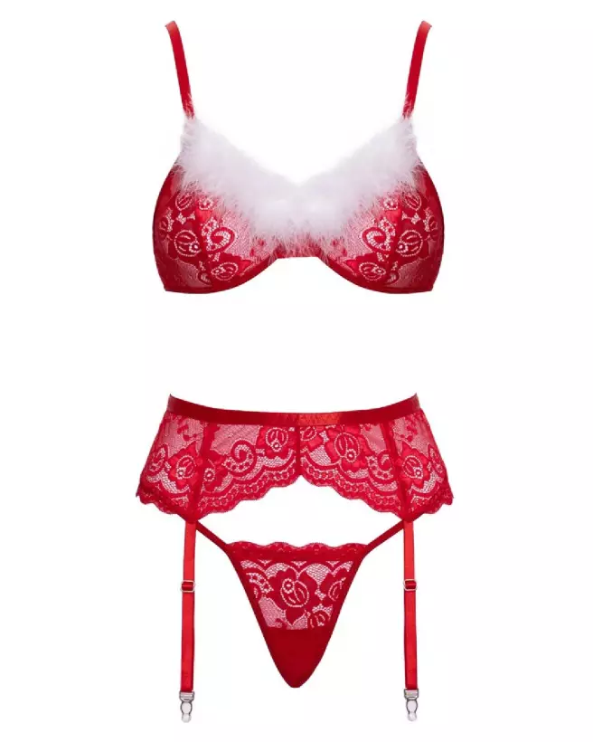 Costume sexy X-Mas Bra Set de Cottelli LINGERIE pour Noël-6