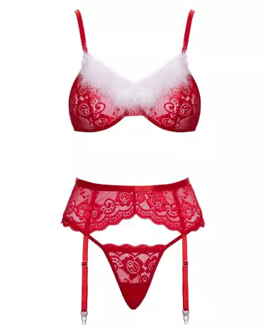 Costume sexy X-Mas Bra Set de Cottelli LINGERIE pour Noël-6